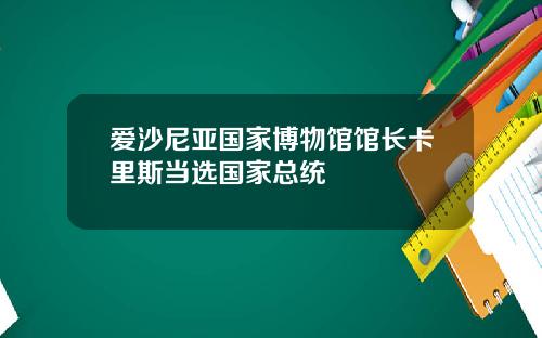 爱沙尼亚国家博物馆馆长卡里斯当选国家总统