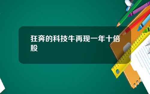 狂奔的科技牛再现一年十倍股