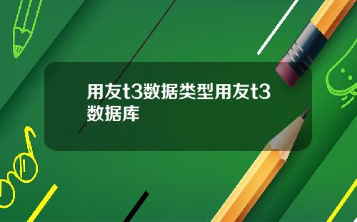 用友t3数据类型用友t3数据库