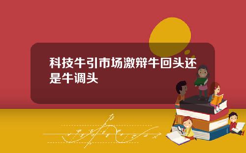 科技牛引市场激辩牛回头还是牛调头