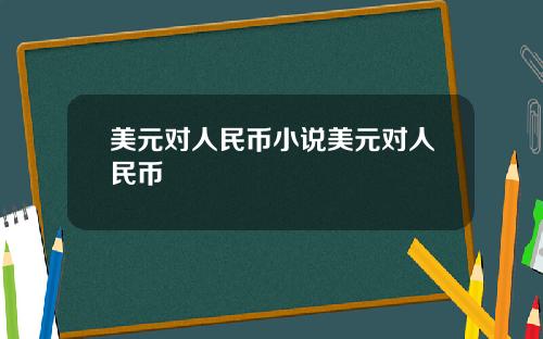 美元对人民币小说美元对人民币