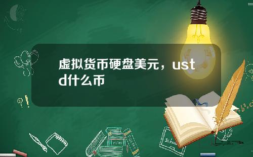 虚拟货币硬盘美元，ustd什么币