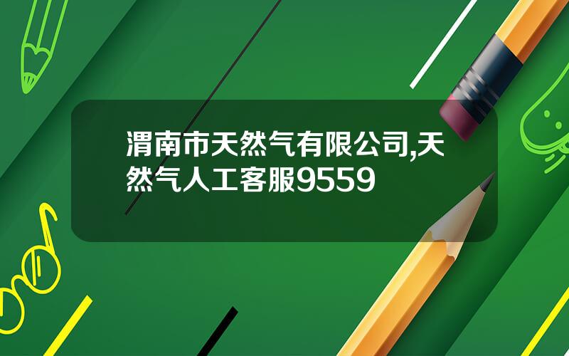 渭南市天然气有限公司,天然气人工客服9559